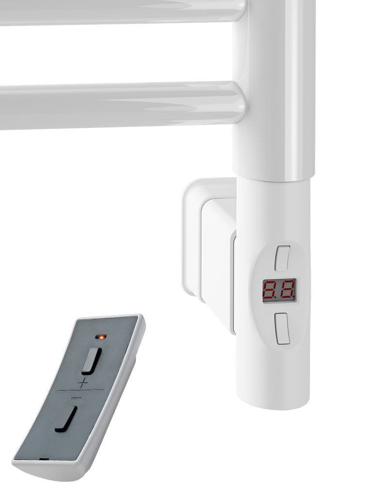 Eastbrook Rowsham Electric Matt White Designer Towel Rail 1200mm x 500mm 89.1390-ELE-8.505