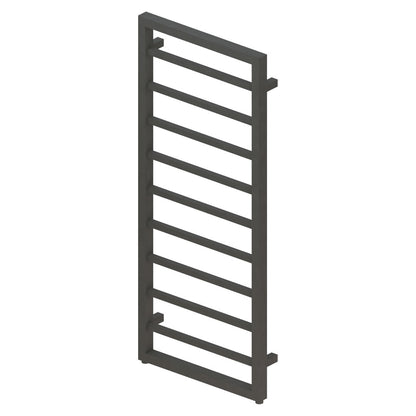 Eastbrook Ryton Electric Matt Anthracite Designer Towel Rail 1200mm x 500mm 61.0010-ELE