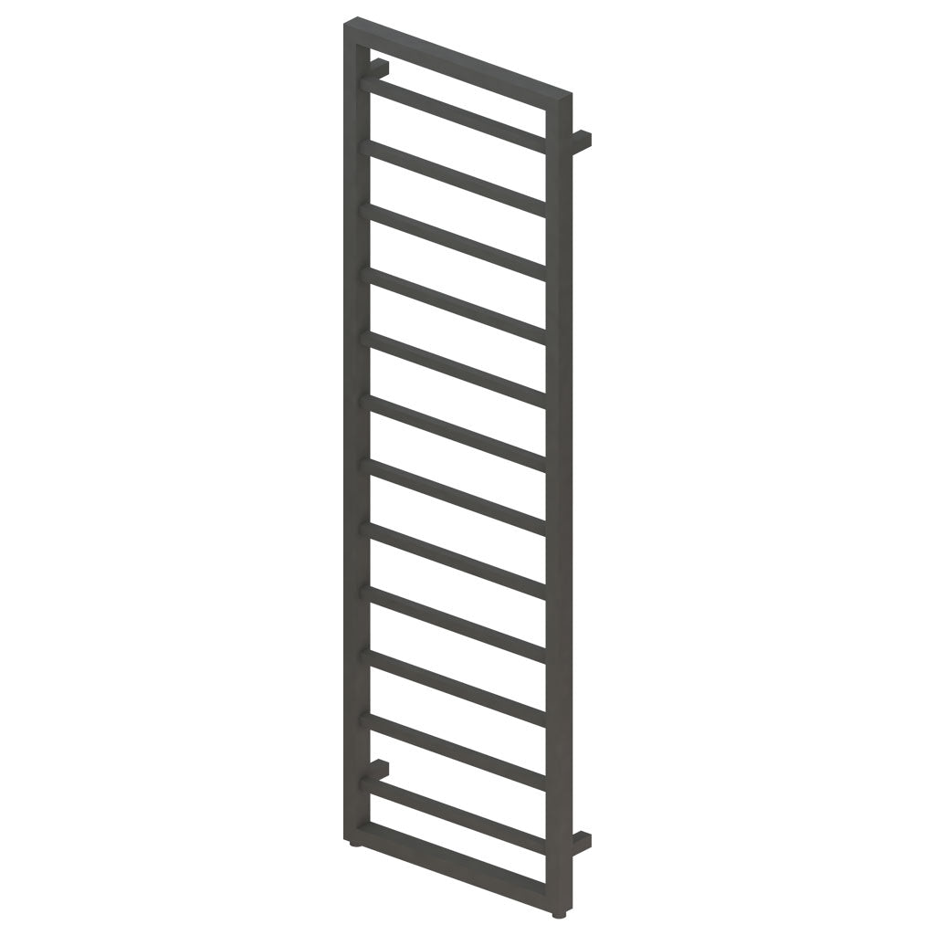 Eastbrook Ryton Electric Matt Anthracite Designer Towel Rail 1600mm x 600mm 61.0013-ELE