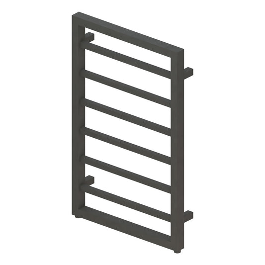Eastbrook Ryton Electric Matt Anthracite Designer Towel Rail 800mm x 600mm 61.0009-ELE