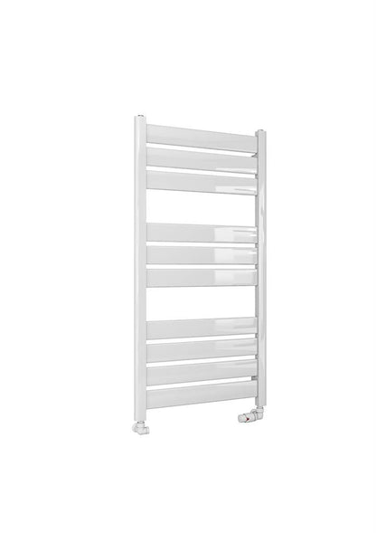 Eastbrook Santero Electric Gloss White Designer Towel Rail 1200mm x 600mm 89.1307-ELE