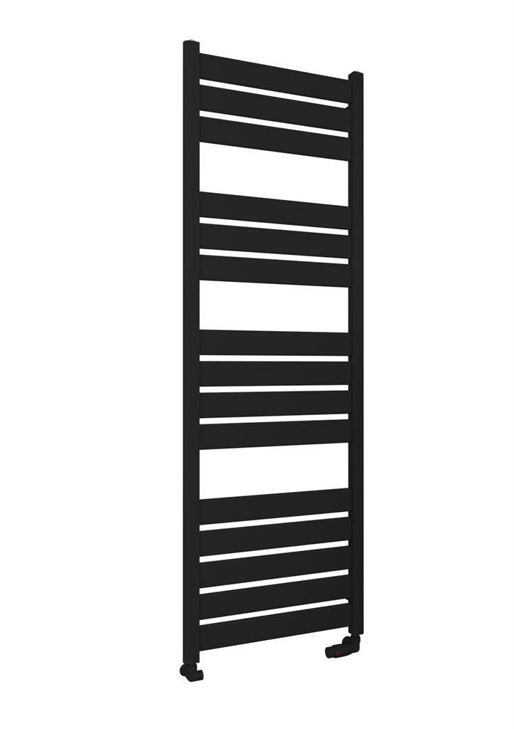 Eastbrook Santero Electric Matt Black Designer Towel Rail 1800mm x 600mm 89.1321-ELE