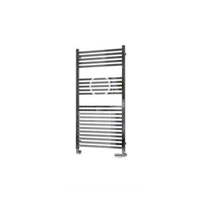Eastbrook Tuscan Electric Multirail Square Chrome Towel Rail 1200mm x 600mm Cut Out Image 89.1668-ELE
