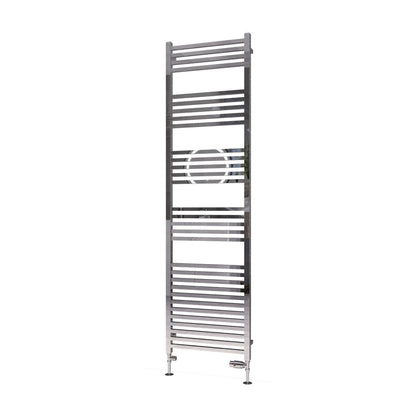 Eastbrook Tuscan Electric Multirail Square Chrome Towel Rail 1800mm x 500mm Cut Out Image 89.1669-ELE