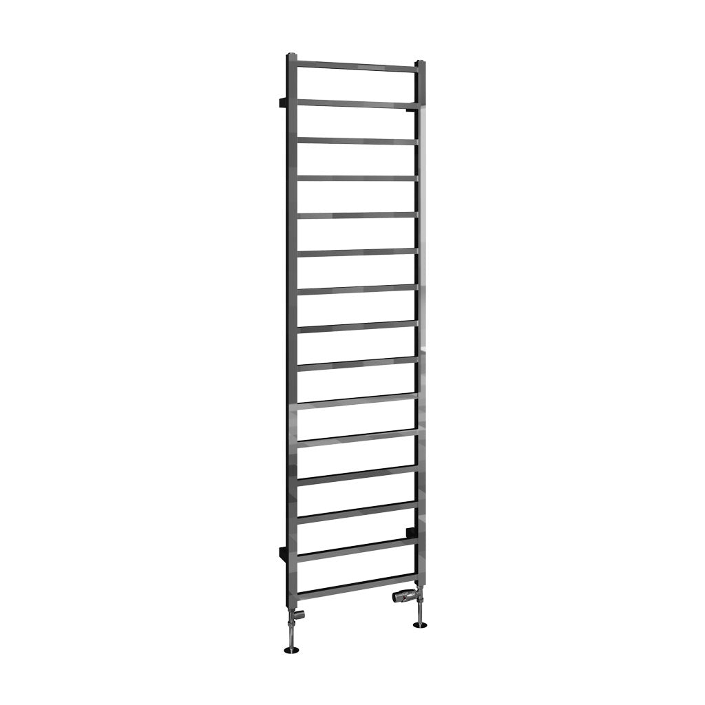 Eastbrook Tuscan Electric Square Chrome Towel Rail 1800mm x 500mm Cut Out Image 89.1272-ELE