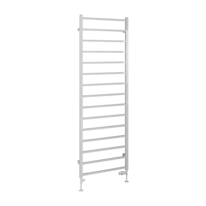 Eastbrook Tuscan Electric Square Gloss White Towel Rail 1800mm x 600mm Cut Out Image 89.1249-ELE