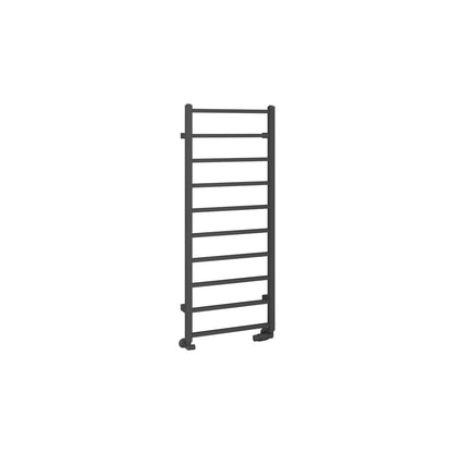 Eastbrook Tuscan Electric Square Matt Anthracite Towel Rail 1200mm x 500mm Cut Out Image 89.1258-ELE