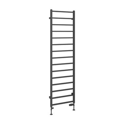 Eastbrook Tuscan Electric Square Matt Anthracite Towel Rail 1800mm x 500mm Cut Out Image 89.1260-ELE