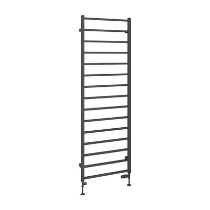 Eastbrook Tuscan Electric Square Matt Anthracite Towel Rail 1800mm x 600mm Cut Out Image 89.1261-ELE