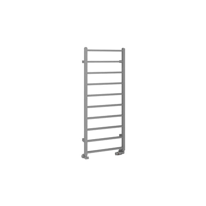 Eastbrook Tuscan Electric Square Matt Grey Towel Rail 1200mm x 500mm Cut Out Image 89.1252-ELE