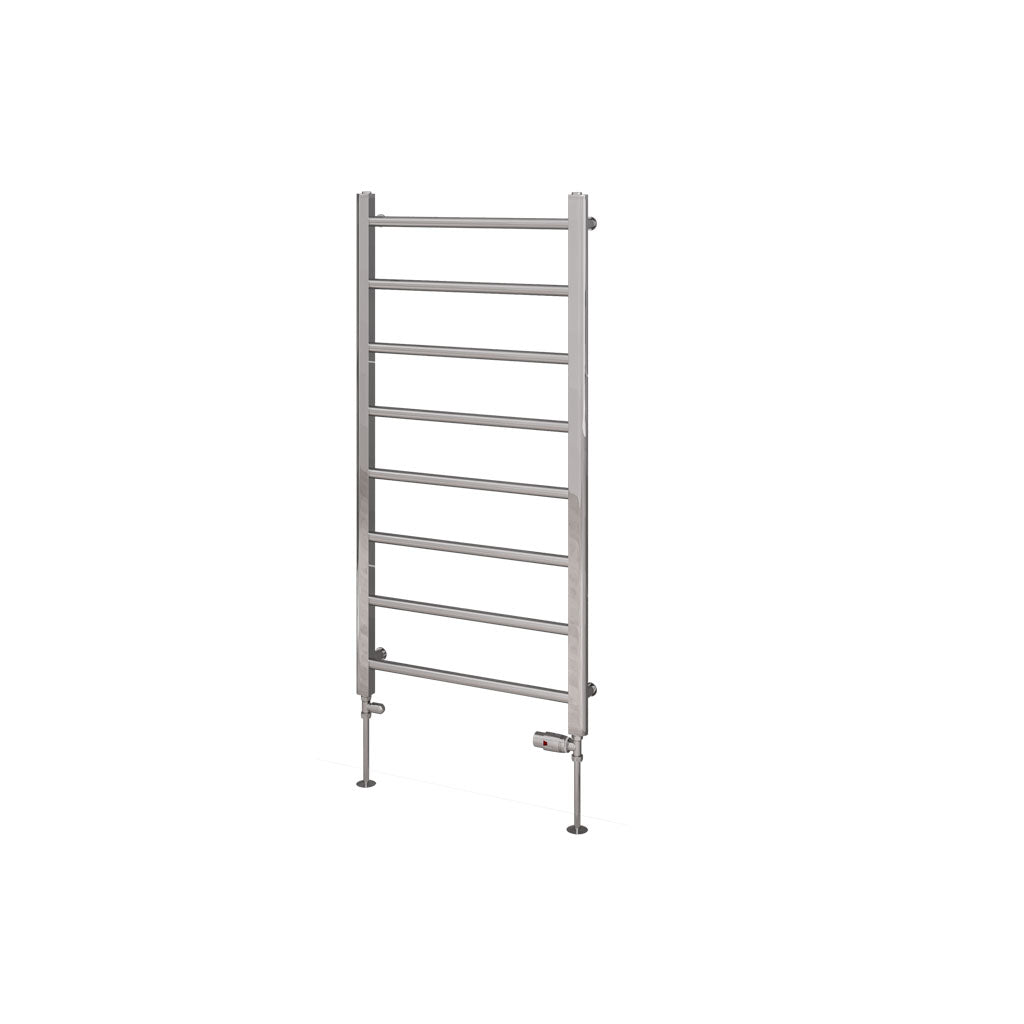 Eastbrook Tuscan Electric Straight Chrome Towel Rail 1200mm x 600mm Cut Out Image 41.0311-ELE