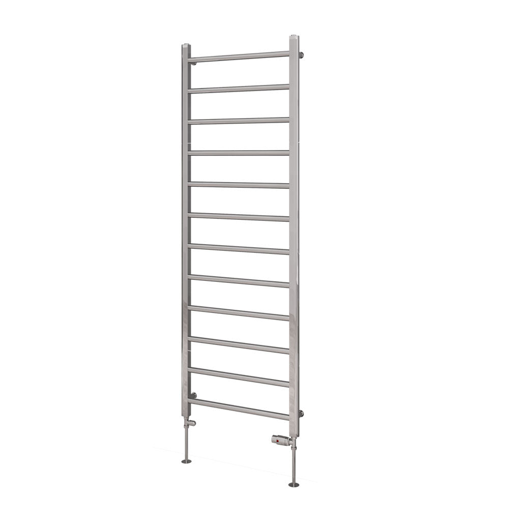 Eastbrook Tuscan Electric Straight Chrome Towel Rail 1750mm x 600mm Cut Out Image 41.0313-ELE