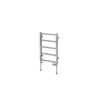 Eastbrook Tuscan Electric Straight Chrome Towel Rail 650mm x 450mm Cut Out Image 41.0308-ELE