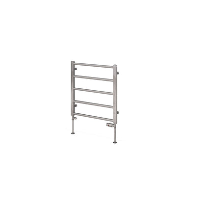 Eastbrook Tuscan Electric Straight Chrome Towel Rail 650mm x 600mm Cut Out Image 41.0309-ELE