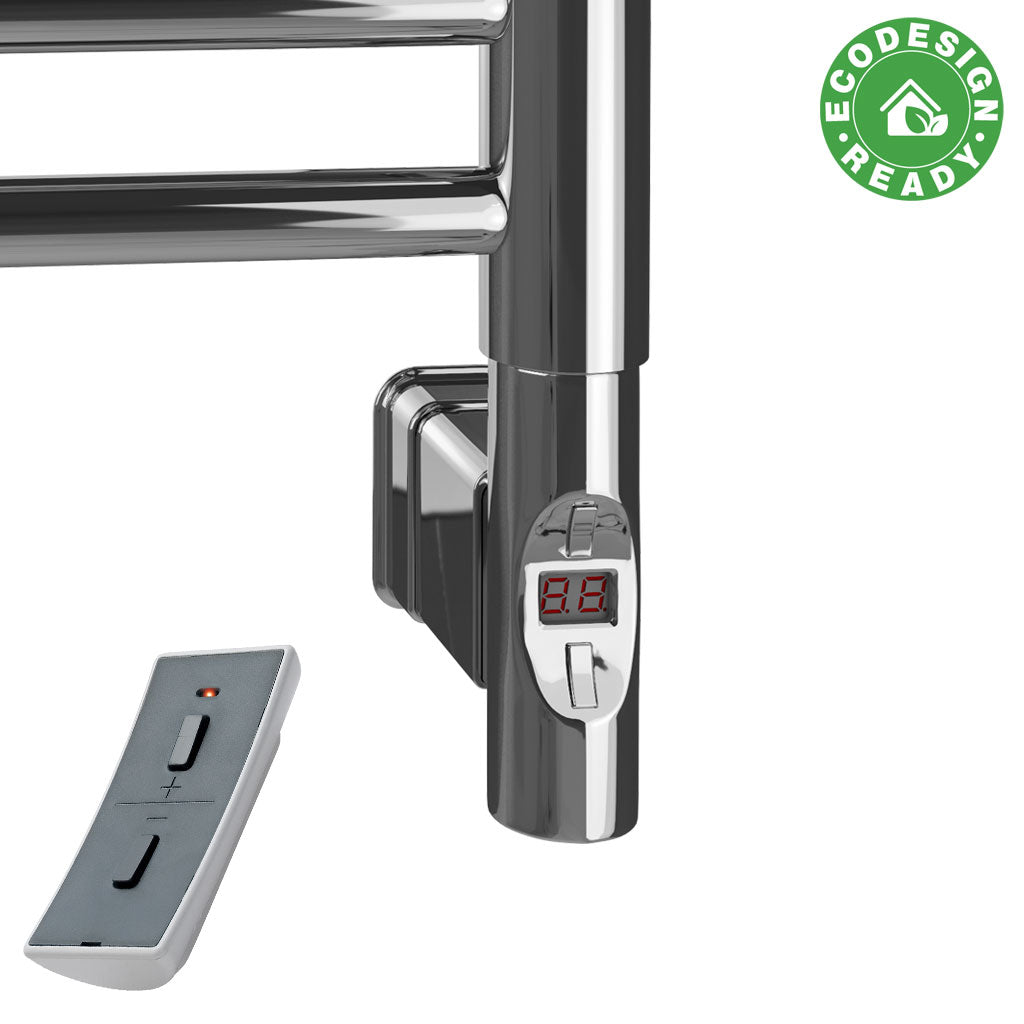 Eastbrook Violla Electric Polished Stainless Steel Towel Rail 1630mm x 600mm 91.0177-ELE-8.355